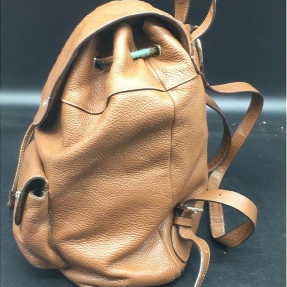 Coach Billie Brown Leather Backpack - Picture 4 of 9